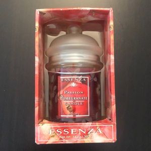 NEW Essenza Passion Pomegranate Jar Candle 14oz
